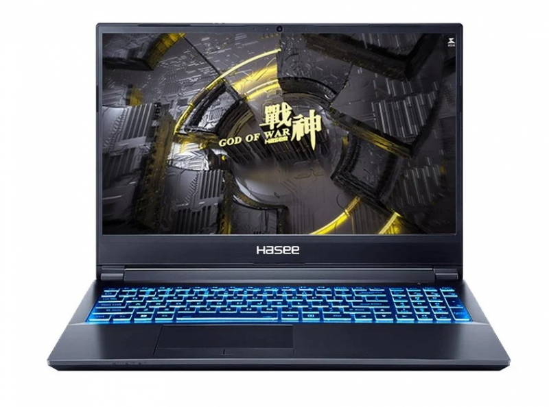Ноутбук Hasee 15,6" FHD 144Hz, i5-12500H, 16GB DDR,SSD512GB,RTX3050Ti,WiFi/BT,no OS,RU KB
