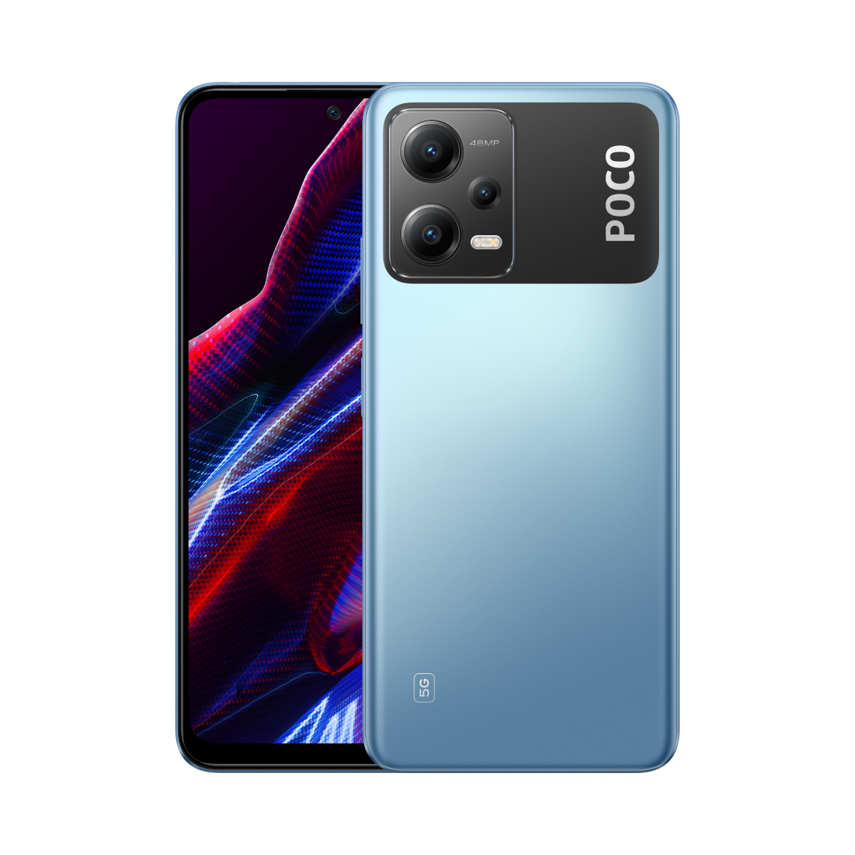 Смартфон POCO X5 5G RU 6+128 Blue MZB0D6KRU