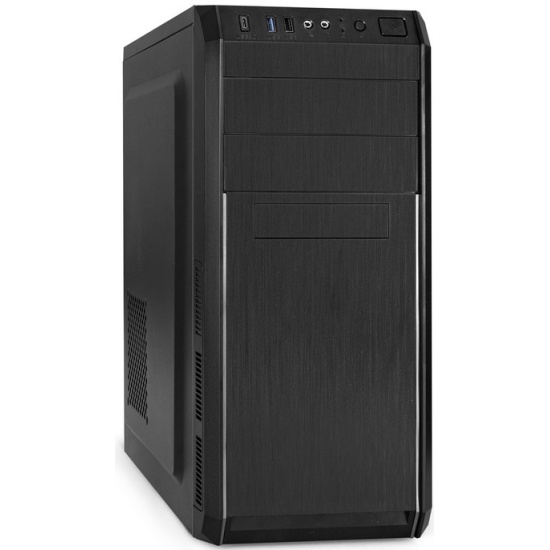 Корпус Mid-Tower ExeGate XP-334UC черный [0.5 мм, БП 450 Вт] [EX287368RUS]