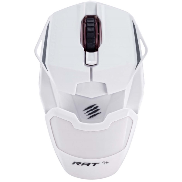 Mad Catz  R.A.T. 1+ Игровая мышь белая (ADNS3050, USB, 3 кнопки, 2000 dpi)