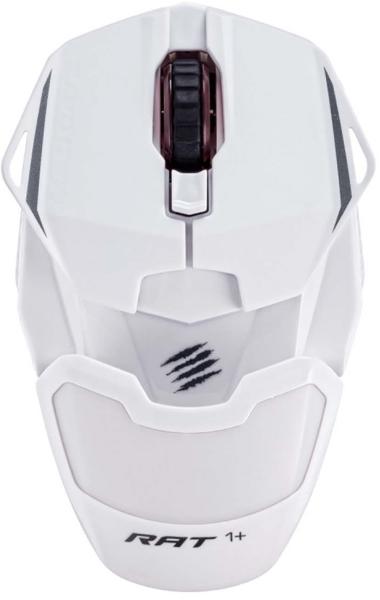 Mad Catz  R.A.T. 1+ Игровая мышь белая (ADNS3050, USB, 3 кнопки, 2000 dpi)