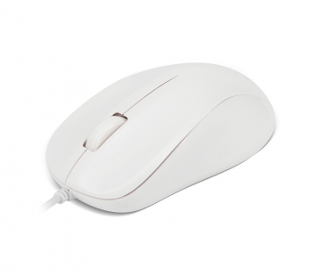 CBR CM 131c White, Мышь проводная, оптическая, USB, 1200 dpi, 3 кнопки