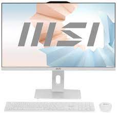 Моноблок MSI Modern AM272P 12M-404XRU 27" Full HD i3 1215U (1.2) 8Gb SSD512Gb UHDG noOS GbitEth WiFi BT 120W клавиатура мышь Cam белый 1920x1080
