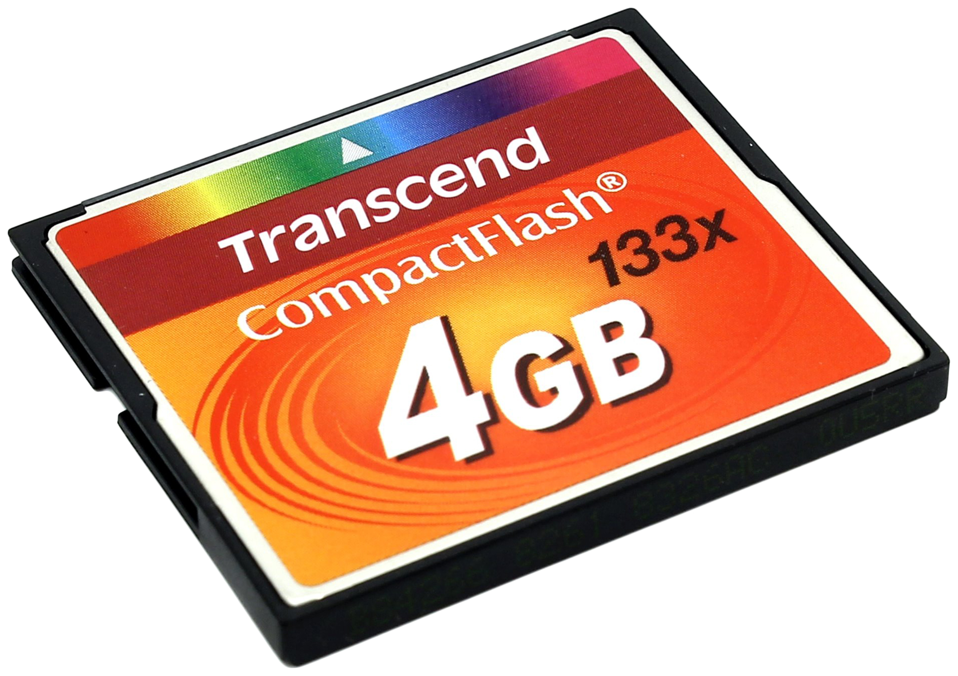 Карта памяти Transcend CompactFlash 133 4GB (TS4GCF133)