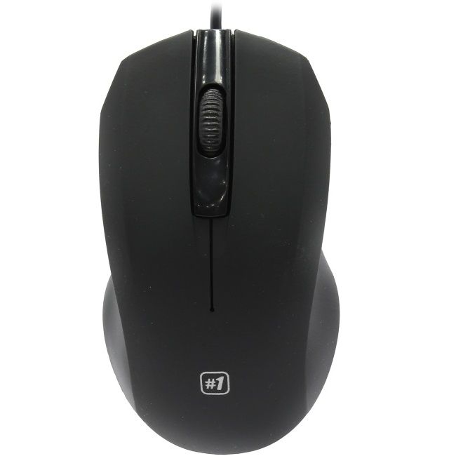 Мышь Defender MM-310, оптическая, проводная, USB, черный