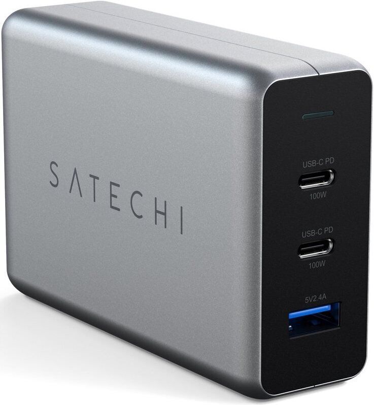 Сетевое зарядное устройство Satechi Compact Charger с технологией GaN Power