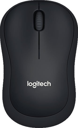 Мышь Logitech B220 черный оптическая (1000dpi) silent беспроводная USB (2but)