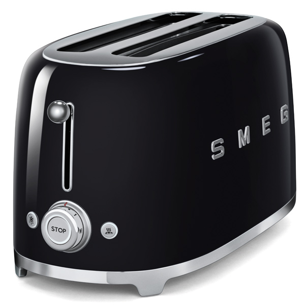 Тостер Smeg TSF02BLEU, черный