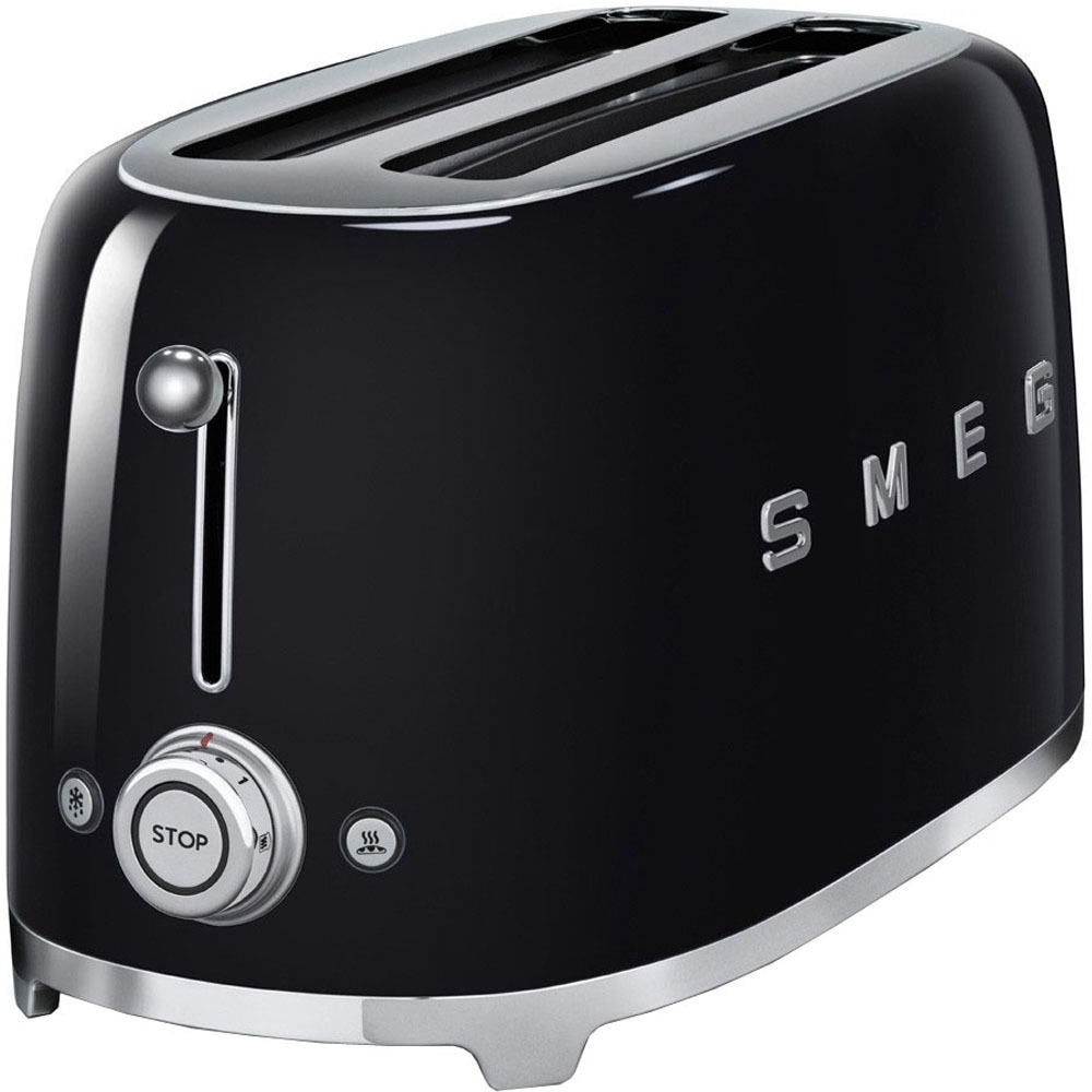 Тостер Smeg TSF02BLEU, черный