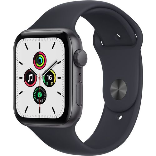 Смарт-часы Apple Watch SE 44mm Space Grey (MKQ63LL/A)