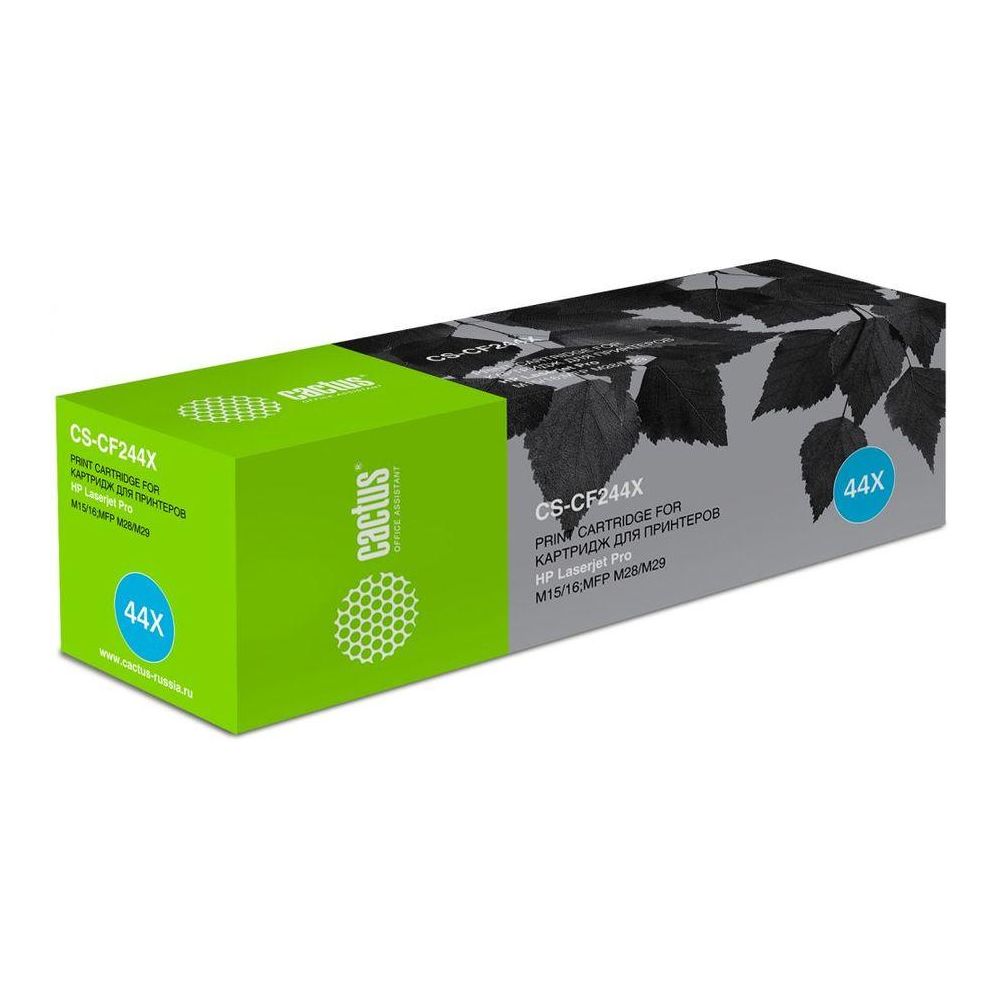 Картридж лазерный Cactus CS-CF244X black ((2000стр.) для HP LJ M15 Pro/M15a Pro/M28a Pro MFP) (CS-CF244X)