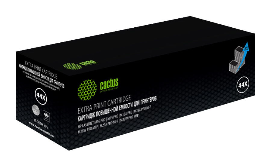 Картридж лазерный Cactus CS-CF244X black ((2000стр.) для HP LJ M15 Pro/M15a Pro/M28a Pro MFP) (CS-CF244X)