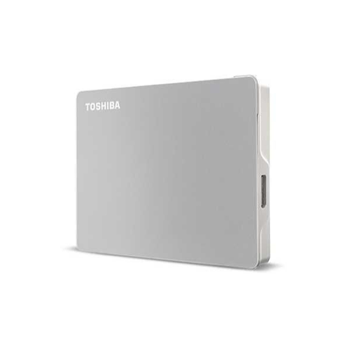 Внешний жесткий диск (HDD) Toshiba 4Tb Canvio Flex, 2.5", USB 3.0, серебристый