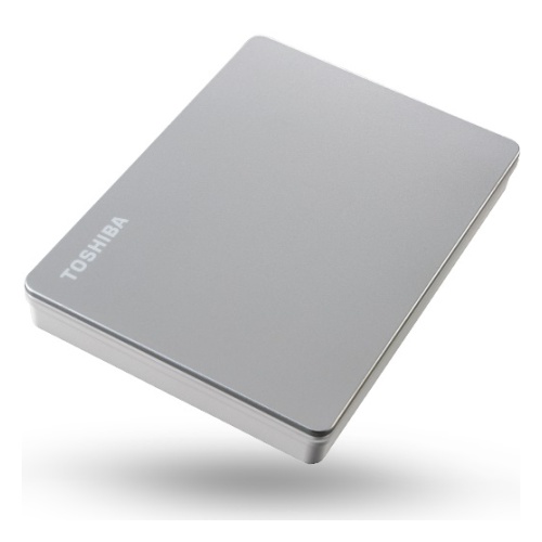 Внешний жесткий диск (HDD) Toshiba 4Tb Canvio Flex, 2.5", USB 3.0, серебристый