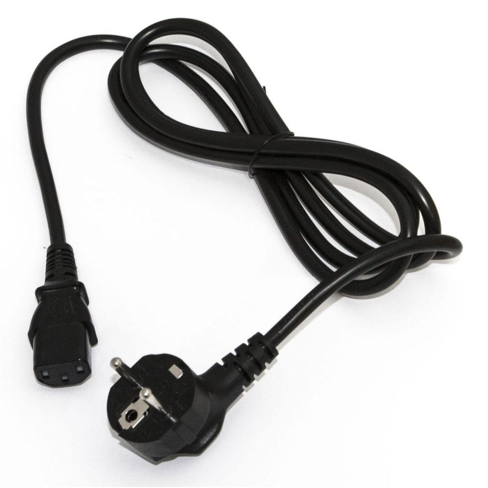 Шнур питания Hyperline PWC-IEC13-SHM-5.0-BK C13-Schuko проводник.:3x1.0мм2 5м 250В 10А (упак.:1шт) черный