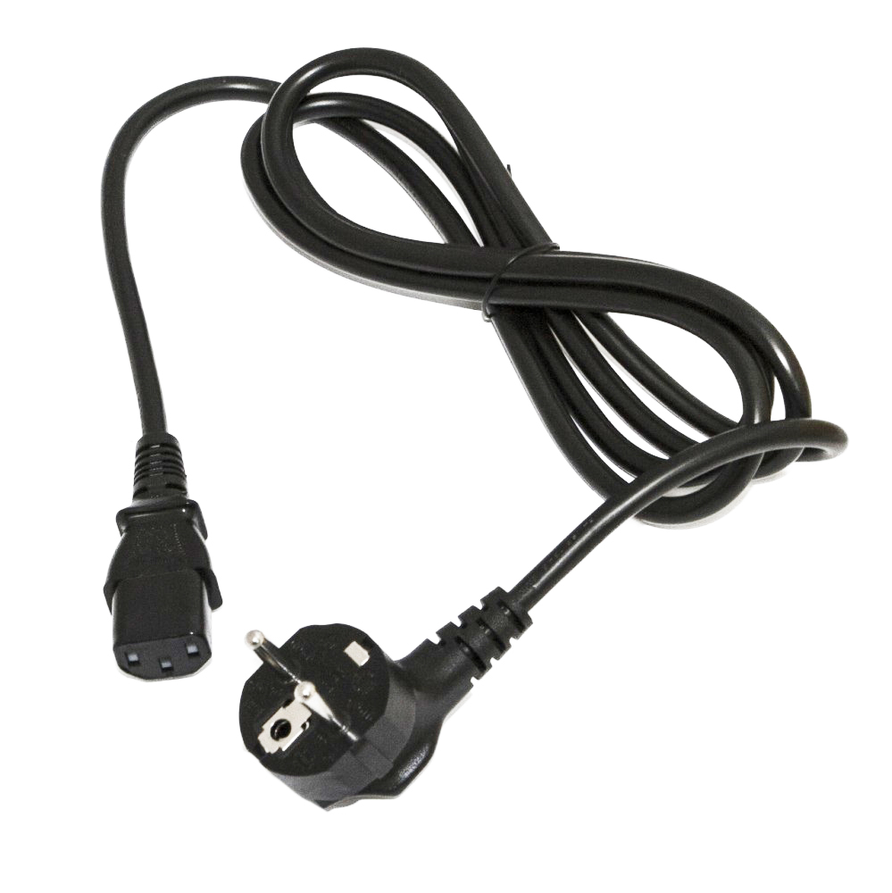 Шнур питания Hyperline PWC-IEC13-SHM-5.0-BK C13-Schuko проводник.:3x1.0мм2 5м 250В 10А (упак.:1шт) черный