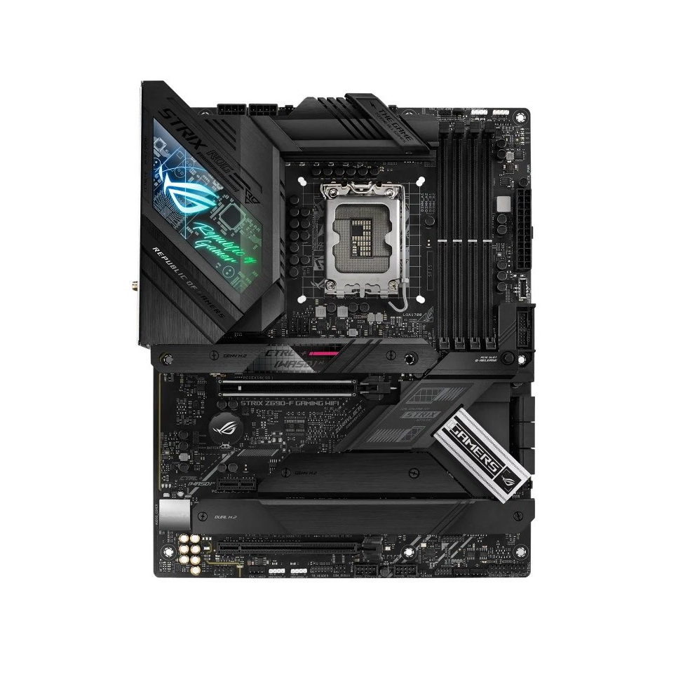 Материнская плата Asus ROG STRIX Z690-F GAMING WIFI Soc-1700 Intel Z690 4xDDR5 ATX AC`97 8ch(7.1) 2.5Gg RAID+HDMI+DP