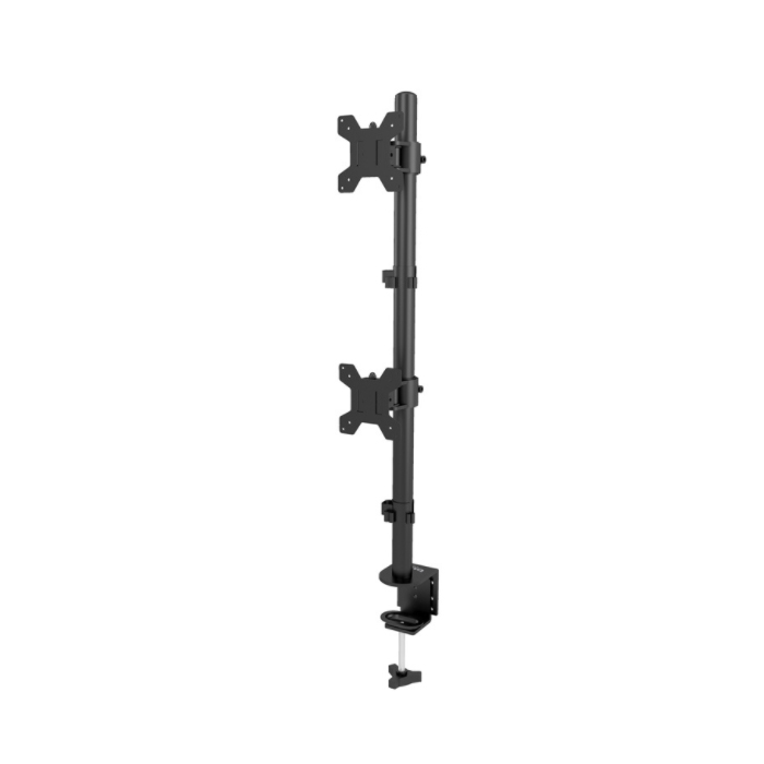 Кронштейн для мониторов ЖК Buro M063 черный 17"-27" макс.8кг крепление к столешнице поворот и наклон