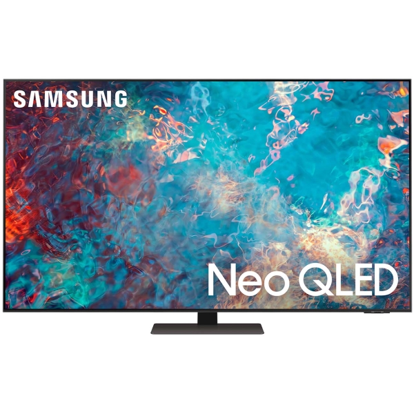 Телевизор QLED Samsung 75" QE75QN87AAUXRU Series 8 черненое серебро 4K Ultra HD 120Hz DVB-T2 DVB-C DVB-S2 USB WiFi Smart TV (RUS)