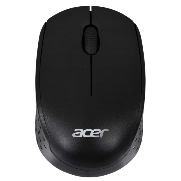 Мышь Acer OMR020 черный оптическая (1200dpi) беспроводная USB для ноутбука (3but)