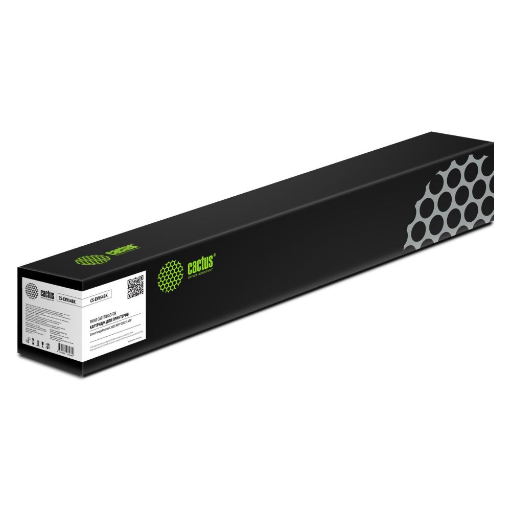 Картридж лазерный Cactus CS-EXV54BK C-EXV54B черный (15500стр.) для Canon ImageRunner C3025 MFP/ C3025i MFP