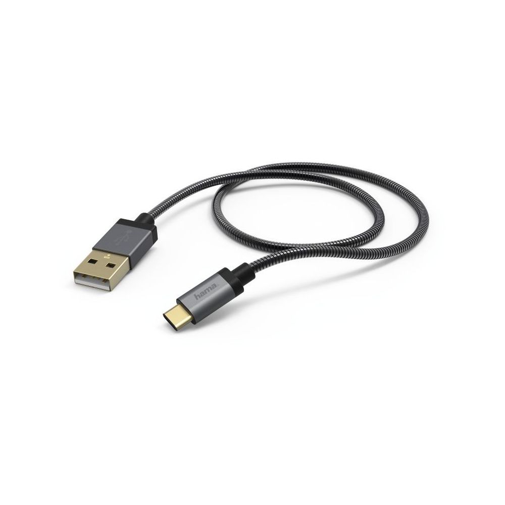Кабель Hama 00173636 USB (m)-USB Type-C (m) 1.5м черный