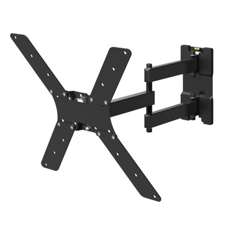 Кронштейн для телевизора Holder LCD-5566-B черный 32"-55" макс.45кг настенный поворотно-выдвижной и наклонный