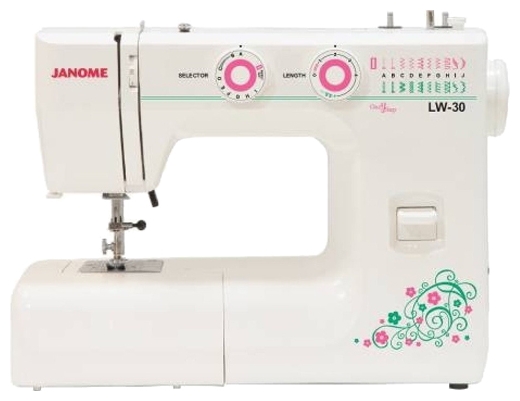 Швейная машина Janome LW-30 белый