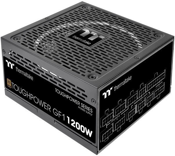 Блок питания Thermaltake ATX 1200W Toughpower GF1 80+ gold 24pin APFC 140mm fan LED 12xSATA Cab Manag RTL