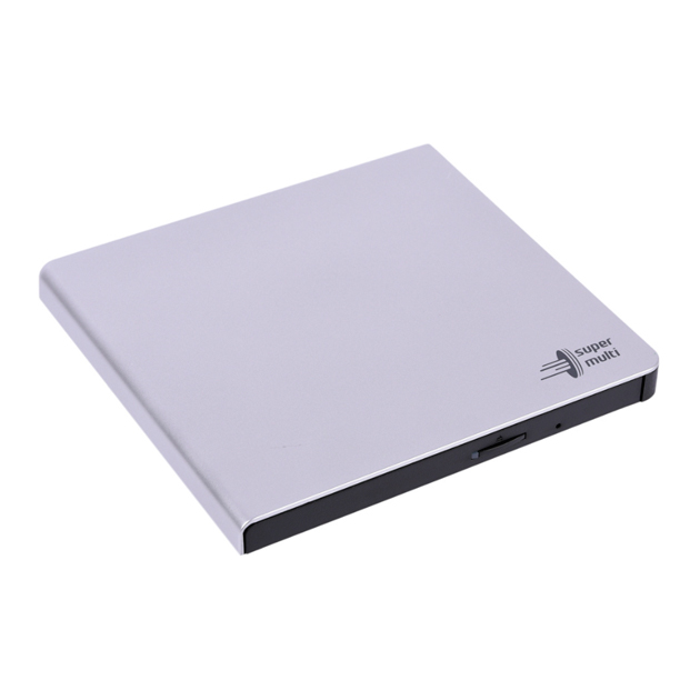 Внешний привод DVD-RW LG, USB, серебристый, Retail (GP57ES40)