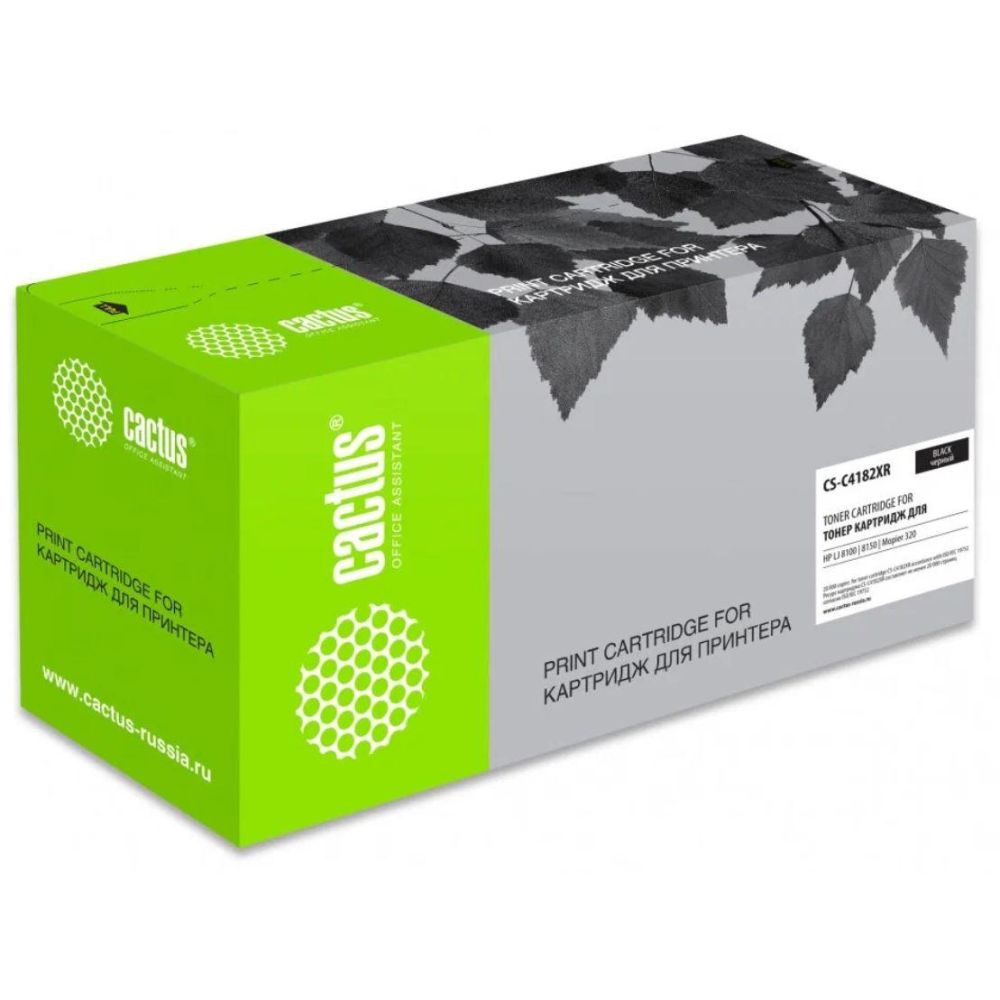 Картридж лазерный Cactus CS-C4182XR C4182X черный (20000стр.) для HP LJ 8100/8150/Mopier 320