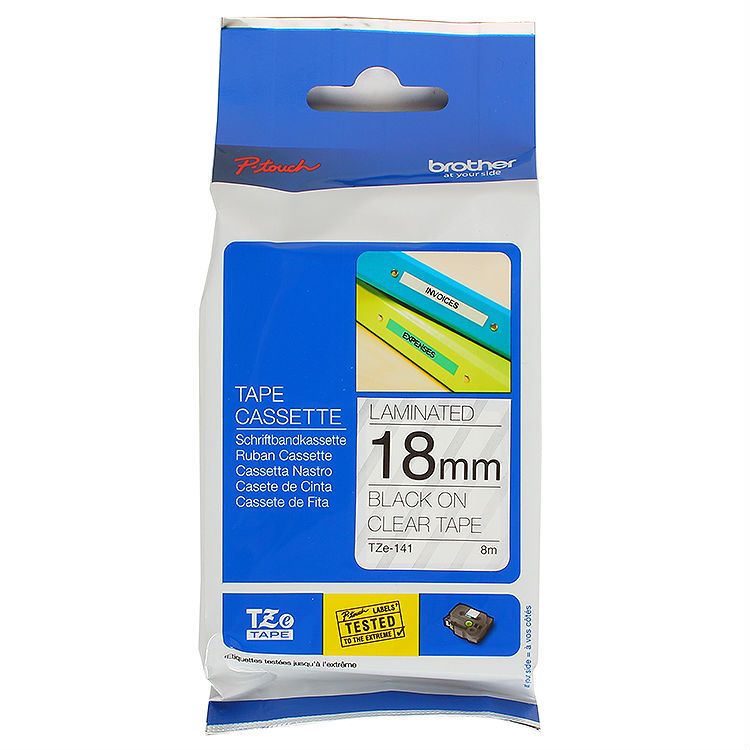 Картридж ленточный Brother TZE141 для Brother P-Touch