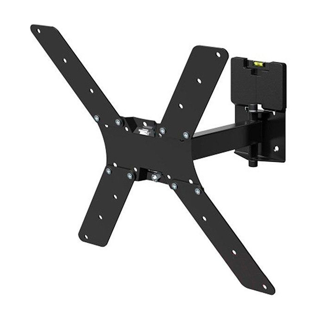 Кронштейн для телевизора Holder LCDS-5520-B черный 32"-55" макс.45кг настенный поворотно-выдвижной и наклонный