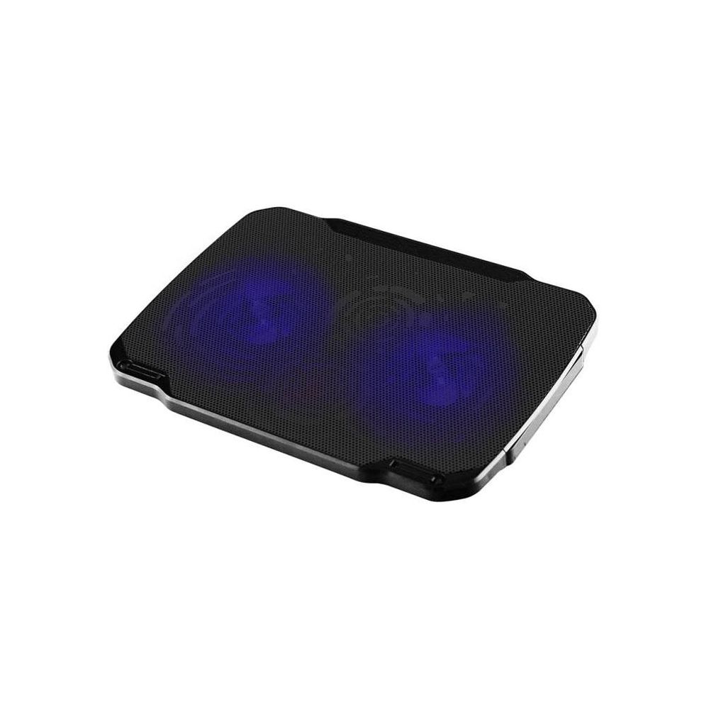 Подставка для ноутбука Buro BU-LCP156-B208 15.6"355x260x21мм 2xUSB 2x 80ммFAN 560г металлическая сетка/пластик черный