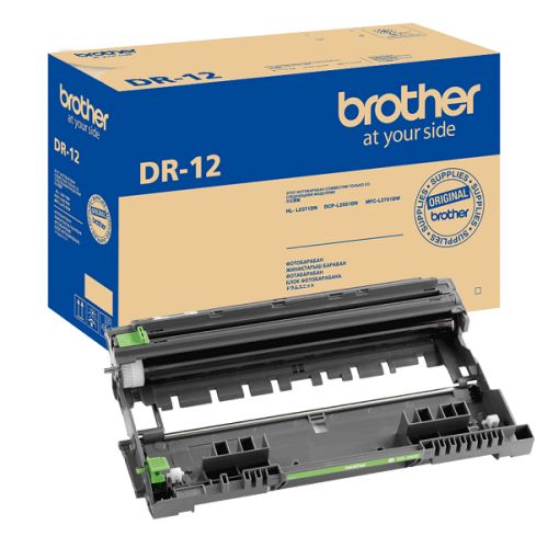 Блок фотобарабана Brother DR12 ч/б:12000стр. для DCPL2551DN/MFCL2751DW/HLL2371DN Brother