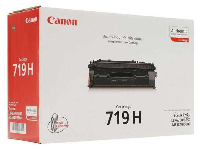 Тонер-картридж/ CARTRIDGE LBP 719H EUR