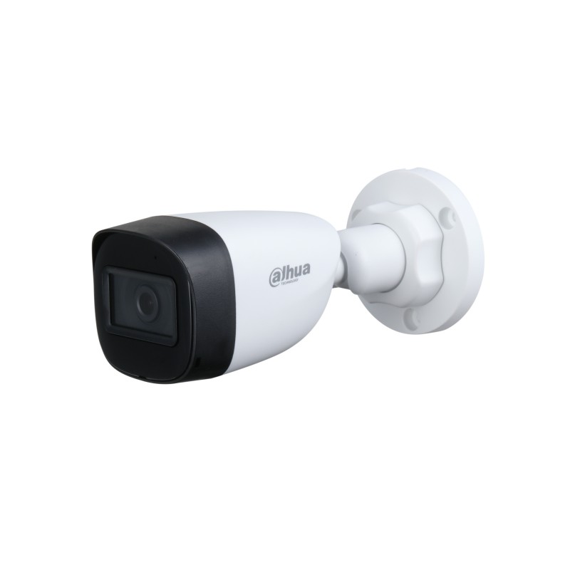 Камера видеонаблюдения аналоговая Dahua DH-HAC-HFW1200CP-0280B 2.8-2.8мм HD-CVI HD-TVI цв. корп.:белый
