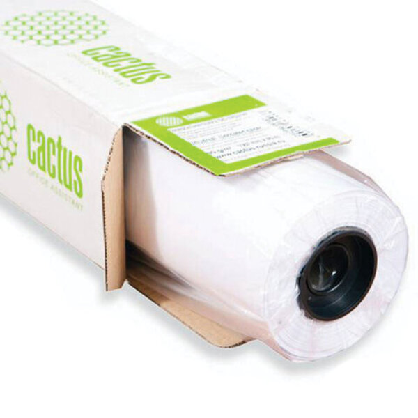 Бумага Cactus CS-LFP80-610457 24"(A1) 610мм-45.7м/80г/м2 CIE171% универсальная втулка:50.8мм (2") (упак.:1рул)
