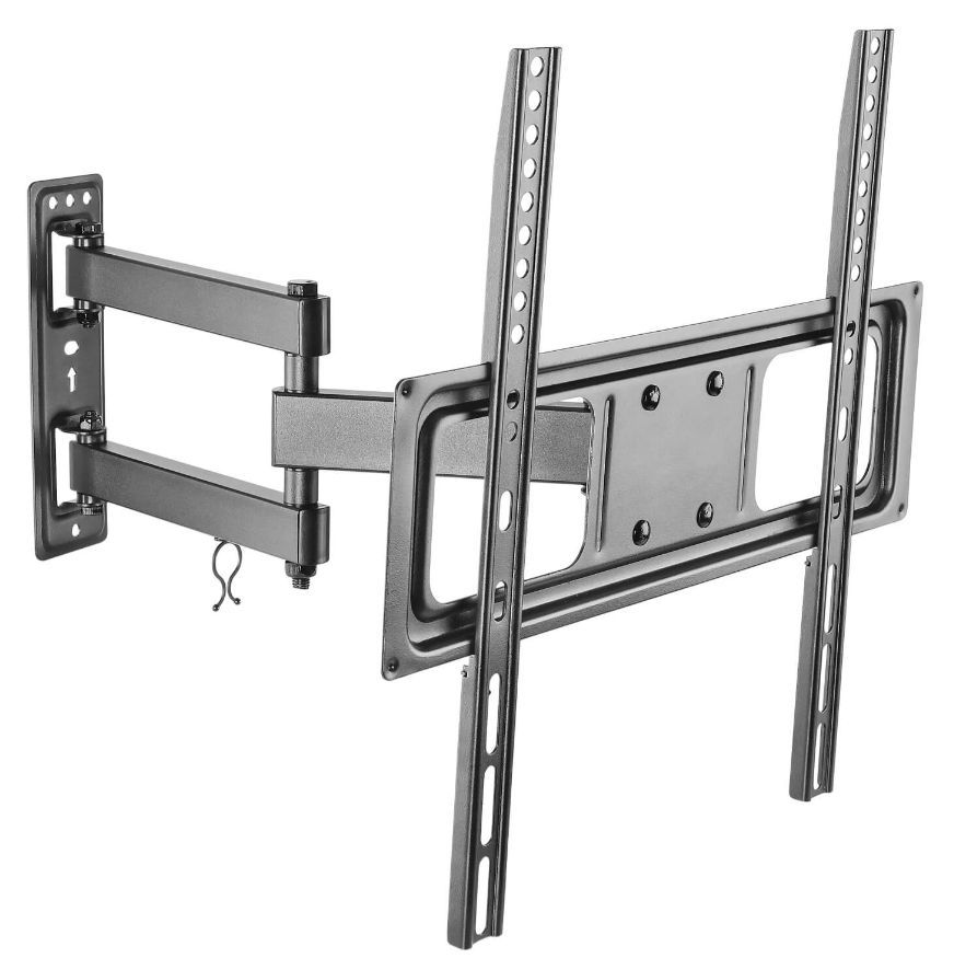 Кронштейн для телевизора Ultramounts UM872 черный 32"-55" макс.35кг настенный поворотно-выдвижной и наклонный