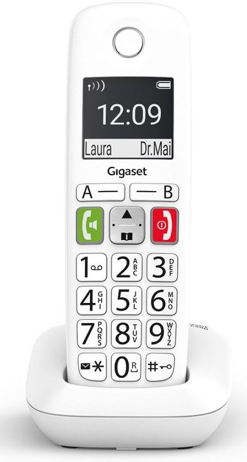 Р/Телефон Dect Gigaset E290 SYS RUS белый АОН