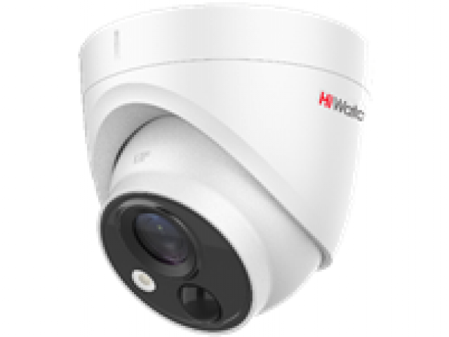 Камера видеонаблюдения аналоговая HiWatch DS-T213(B) 3.6-3.6мм HD-TVI цв. корп.:белый (DS-T213(B) (3.6 MM))