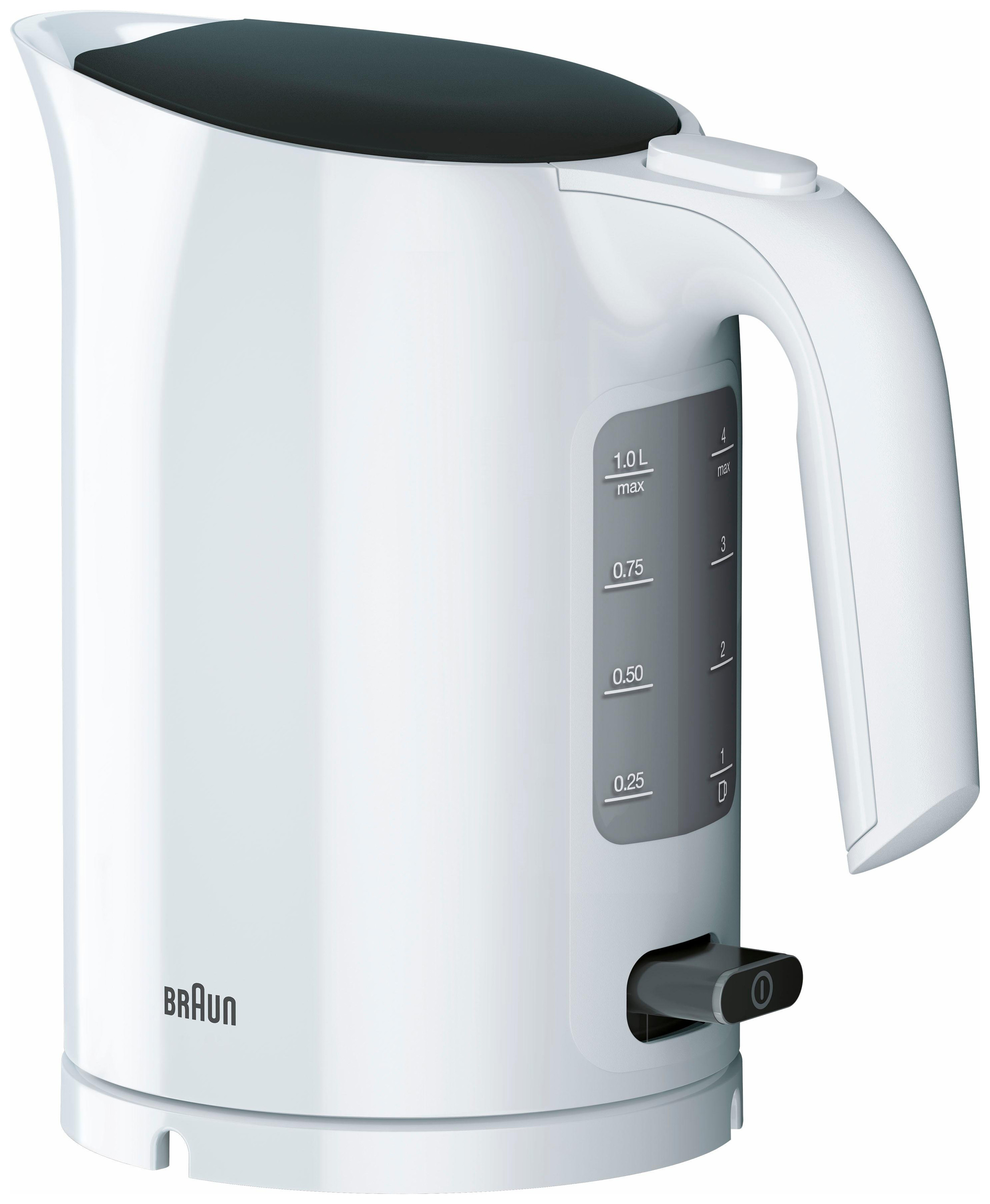 Чайник электрический Braun WK3000WH 1л. 2200Вт белый (корпус: пластик)