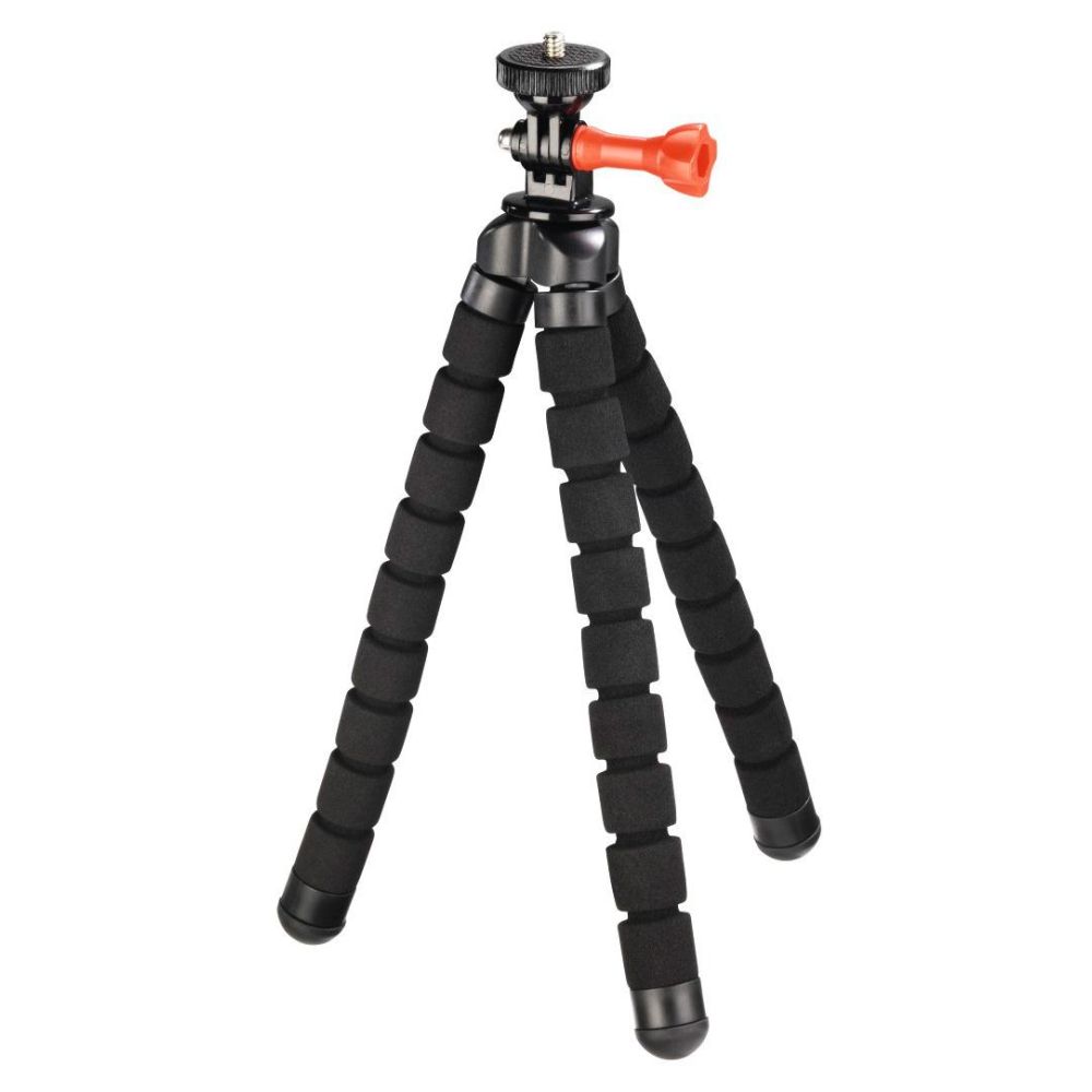 Штатив Hama Flex 2in1 универсальный черный алюминий (145гр.)