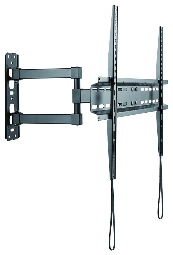Кронштейн для телевизора Ultramounts UM879 черный 37"-70" макс.35кг настенный поворотно-выдвижной и наклонный