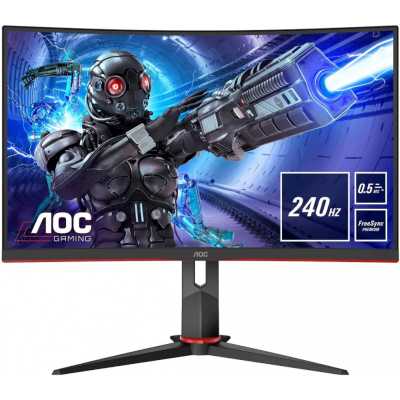 27" Монитор AOC Gaming C27G2ZE черный/красный VA LED 0.5ms 16:9 HDMI матовая 300cd 178гр/178гр 1920x