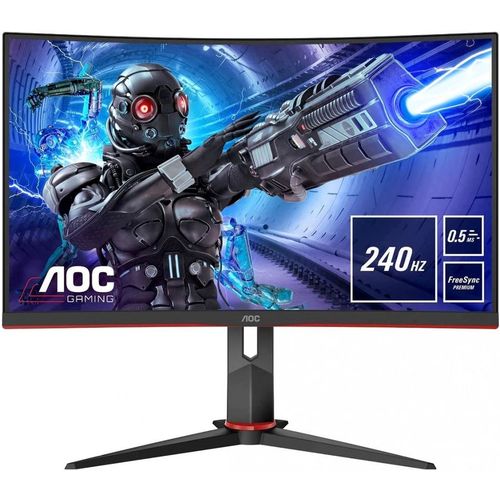 27" Монитор AOC Gaming C27G2ZE черный/красный VA LED 0.5ms 16:9 HDMI матовая 300cd 178гр/178гр 1920x