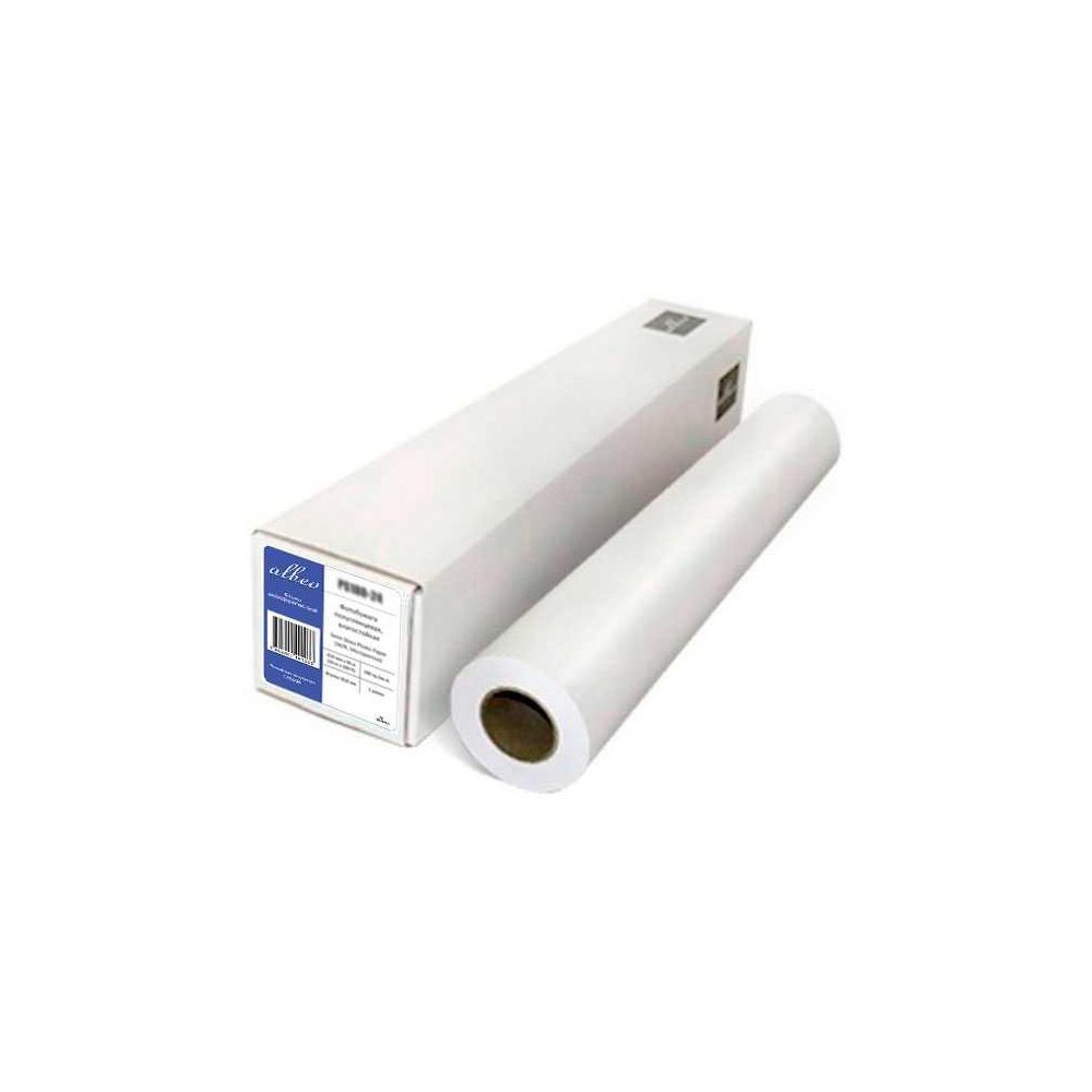 Бумага Albeo Z80-24-1 24"(A1) 610мм-45.7м/80г/м2/белый для струйной печати втулка:50.8мм (2")