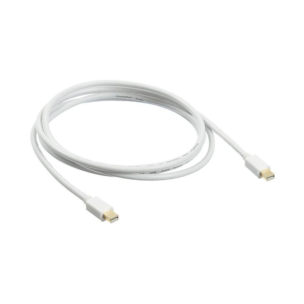 Кабель аудио-видео Buro 1.2v miniDisplayport (m)/miniDisplayport (m) 2м. позолоч.конт. белый (BHP MDPP-2)