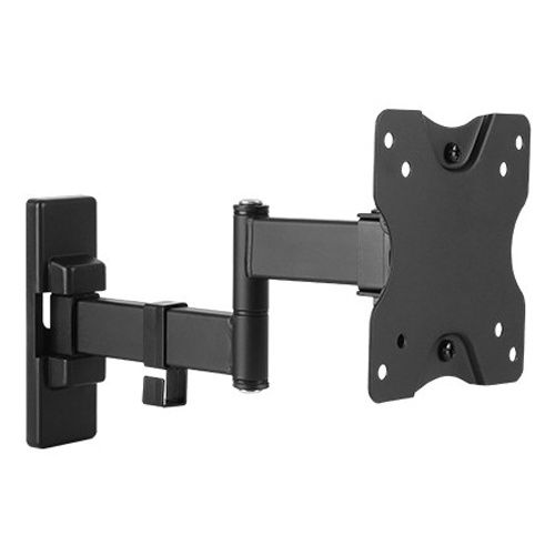 Кронштейн для телевизора Ultramounts UM861 черный 13"-27" макс.20кг настенный поворотно-выдвижной и наклонный