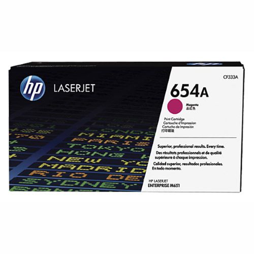 Тонер-картридж/ HP 654A Magenta LaserJet Toner Cartridge